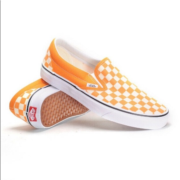 vans cheddar checkerboard